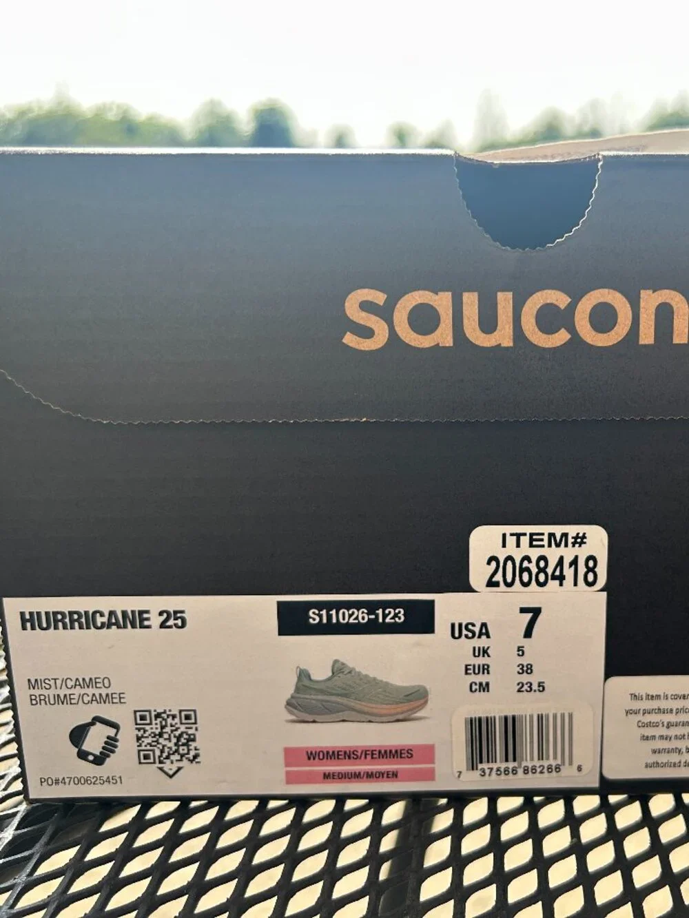 Saucony Hurricane 25 Running Shoe Size 7 Green NEW WITH TAGS